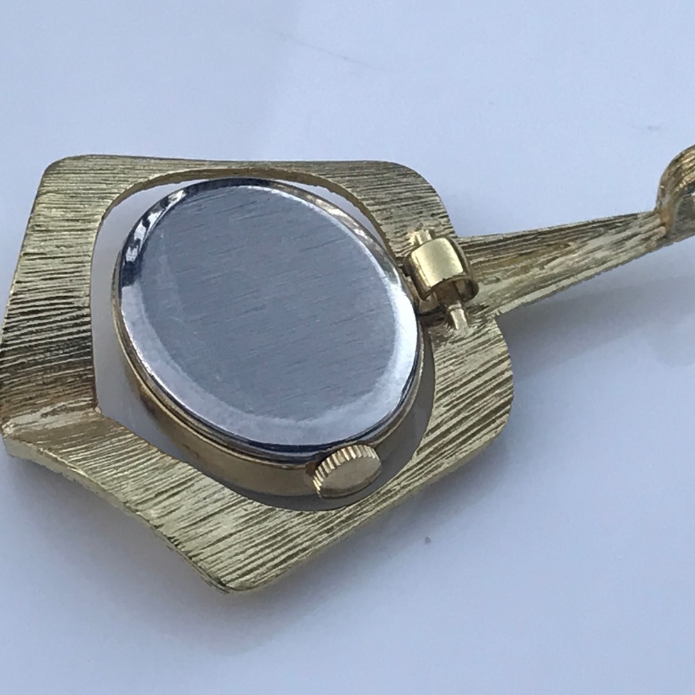 Vintage ARISTO Gold Women Necklace Pendant 17Jewel - Picture 7 of 8